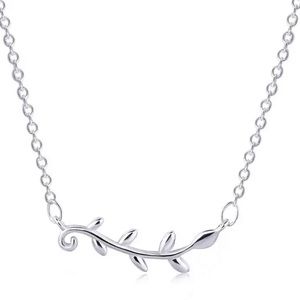 925 Sterling Silver Necklace with Branch Bar!